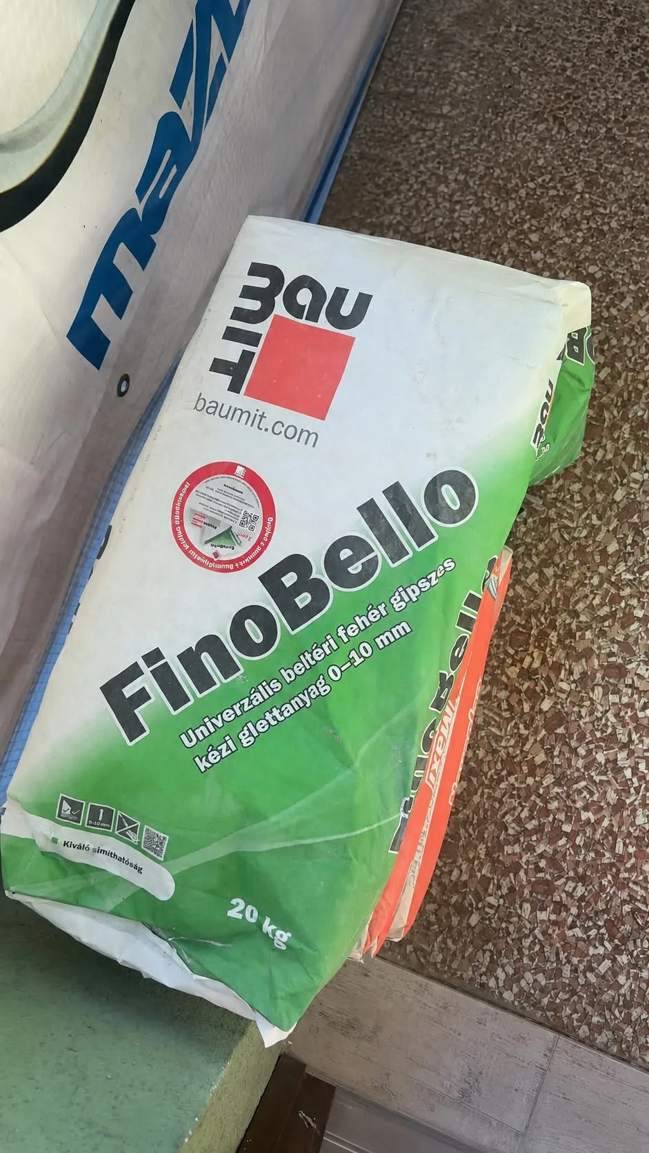 Baumit Finobello 0-10mm glettanyag (20 kg)