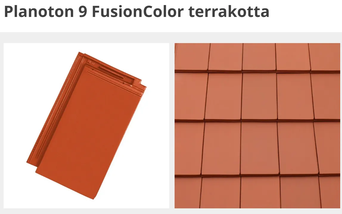 TONDACH FUSION PLANOTON 9 terrakotta szegély cserép eladó