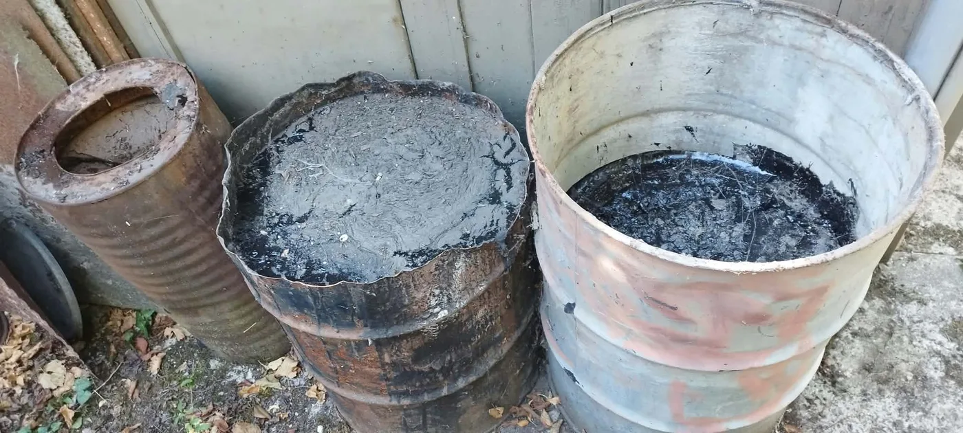 Szigetelés, útépítés, bitumen hordós 380kg