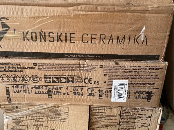 Ceramika Konskie Ottavio Cream padlólap, 4 csomag, 6,2 m2
