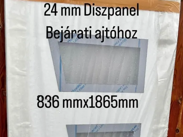 Dísz panel bejárati ajtóhoz INOX 14