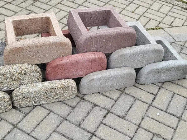 ELADÓ - támfal  12x40x34 cm, natúr