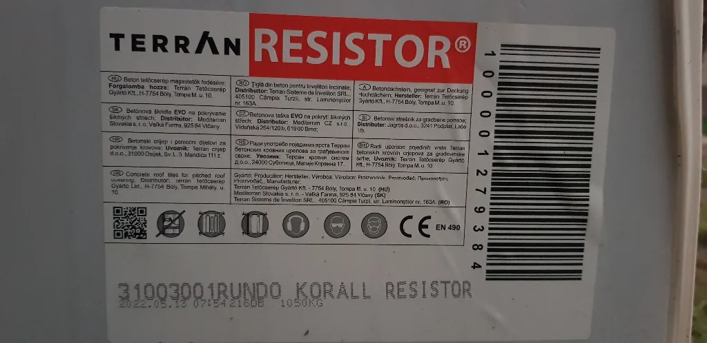 Eladó Terran Rundo Korall Resistor cserép