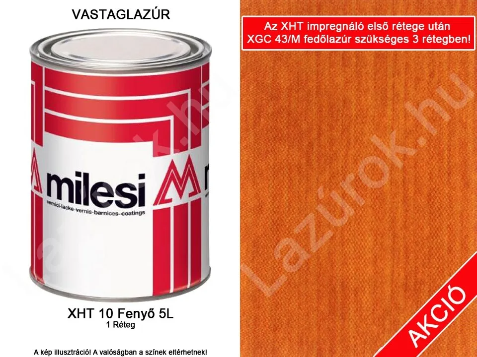 Milesi Hydrocrom XHT 10 fenyő színű gombamentesítő 5l