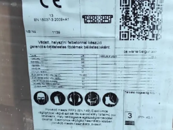 Porotherm béléstest 45/10
