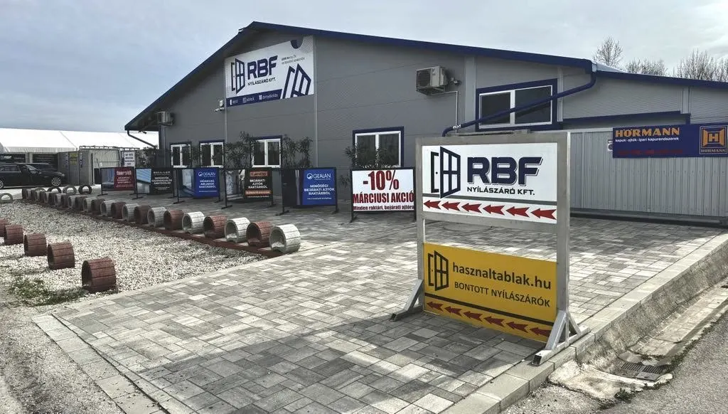RBF Nyílászáró Kft. telephelye