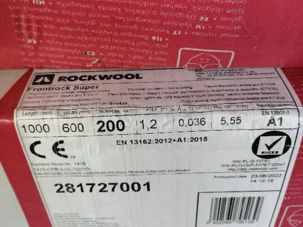 Rockwool Frontrock 20cm