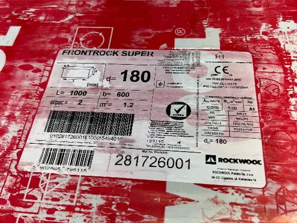 Rockwool Frontrock Super 18cm