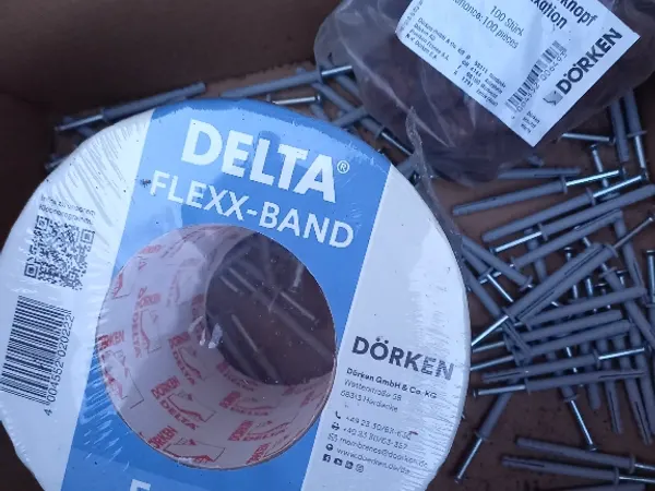 Rögzítőszög Dörken-lemezhez