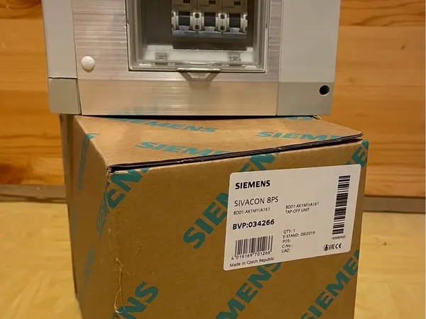 Siemens Sivacon 8PS leágazó doboz, BD01-AK1M1/A161, 16 A, új