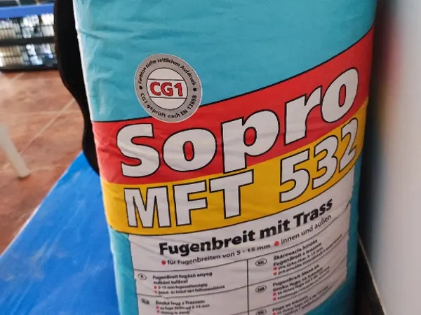 SOPRO MFT 532 széles fuga 25 kg