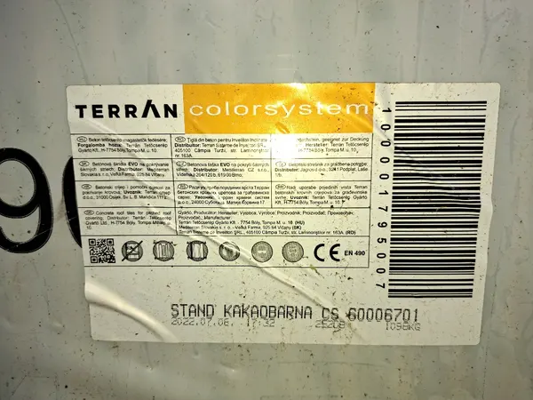 Terrán alapcserép