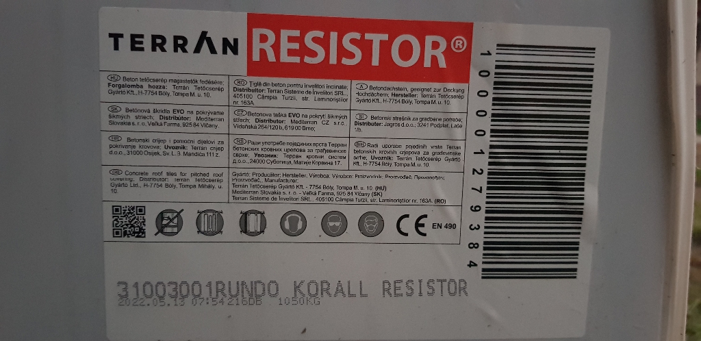 Eladó Terran Rundo Korall Resistor cserép